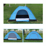 Cort camping , impermeabil, protectie UV, 2 usi