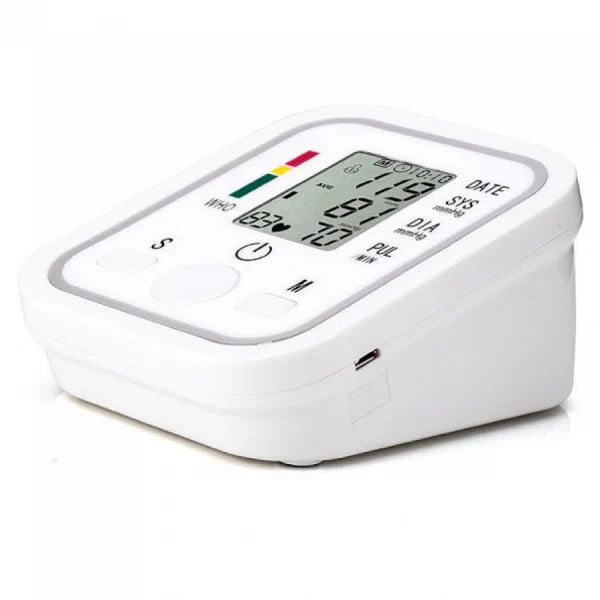 Tensiometru Electronic de Brat, Medical Digital, Automat + Pulsoximetru, Display digital, Pentru deget