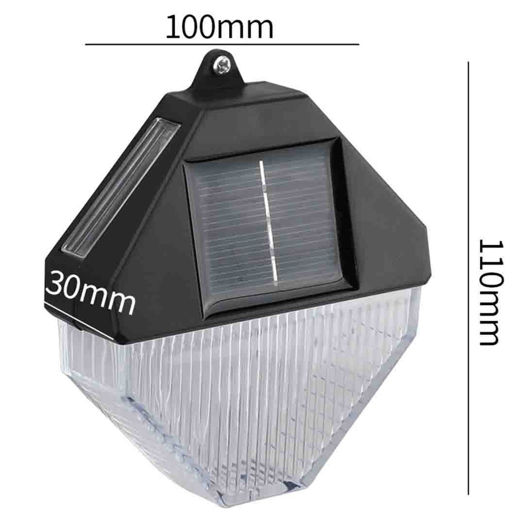 3+1 CADOU Lampa Solara de Perete, 3 LED, Reincarcabil, IP65