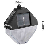 3+1 CADOU Lampa Solara de Perete, 3 LED, Reincarcabil, IP65