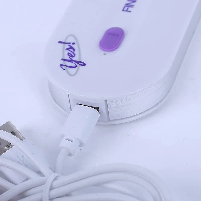 Epilator reincarcabil cu lumina, tehnologie Sensa-Light, Finishing Touch Yes