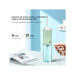 Irigator oral pentru dus bucal cu 4 capete de curatare, rezervor 220 ml