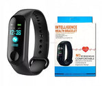 Bratara fitness M3, ecran TFT 0.96 inch, bluetooth, masurare ritm cardiac si alte functii ale organismului