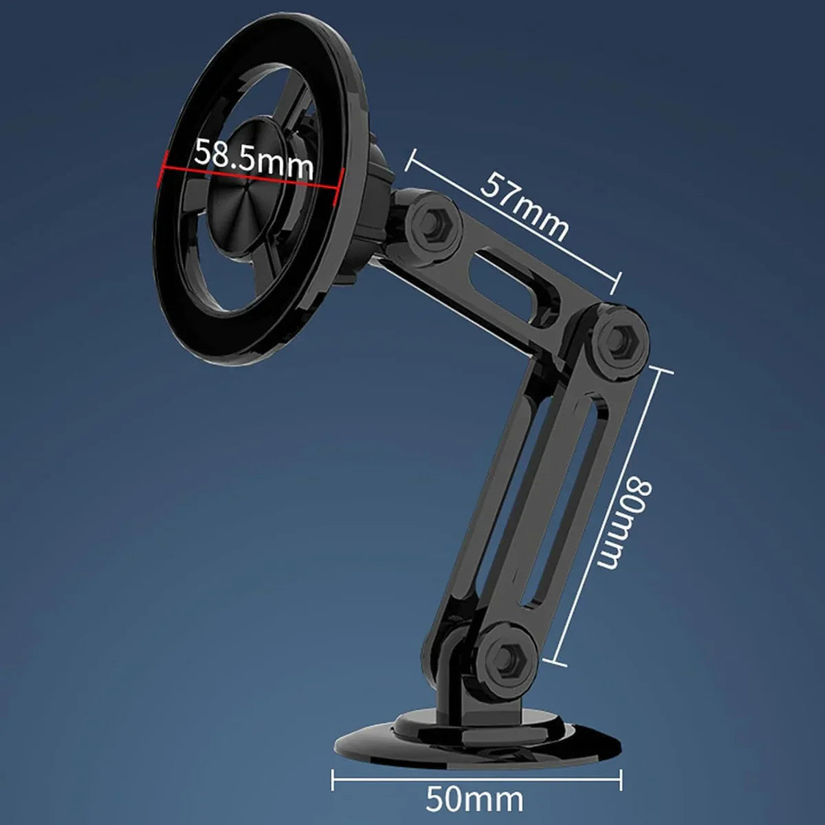 Suport Auto Magnetic Pentru Telefon, Nemo, 360° Pro, Negru