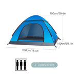 Cort camping , impermeabil, protectie UV, 2 usi