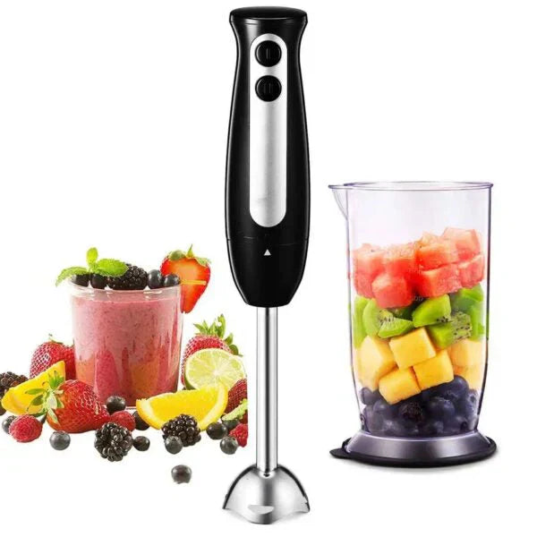 Set blender de mâna 4 in 1, 1500W cu 2 viteze și funcție turbo