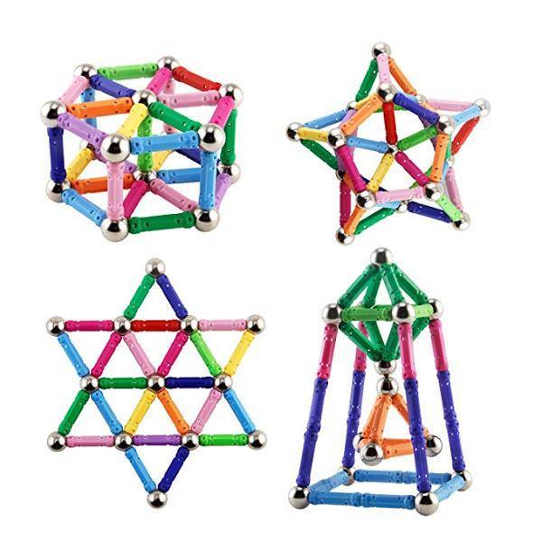 Joc creativ 168 piese pentru copii Magnastix