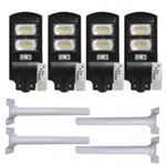 Lampa solara stradala LED, Jortan 120W, suport, telecomanda