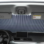 Copertina parasolar auto impotriva razelor UV, fixare prin ventuze