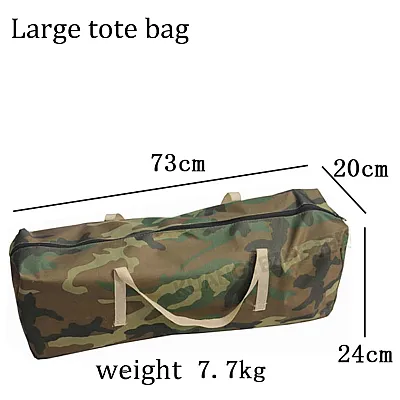 Set Masa cu 2 Scaune Pentru Camping Pliabile Model Army Geanta Inclusa