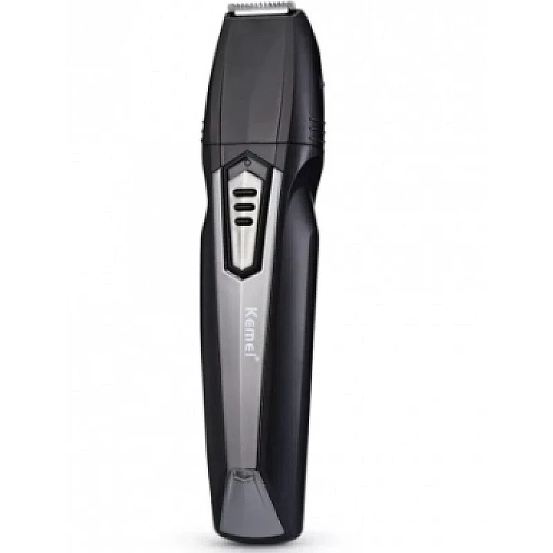 Aparat de tuns 8 in 1 Kemei KM 640 capilar si contur acumulator negru