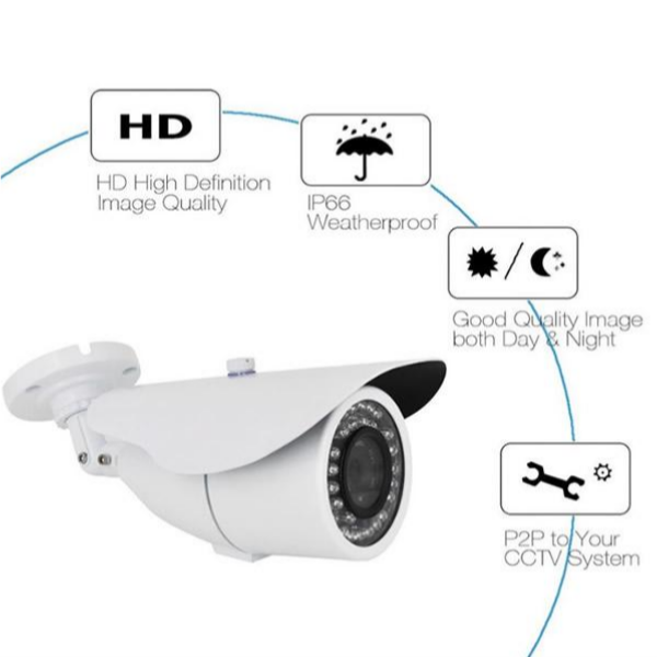 Sistem de supraveghere FULL HD Kit DVR cu 4 camere exterior / interior