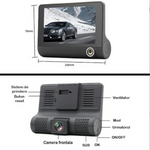 Camera auto tripla Blackbo L300-1, Full-HD, 3 camere, ecran 4'', G Senzor