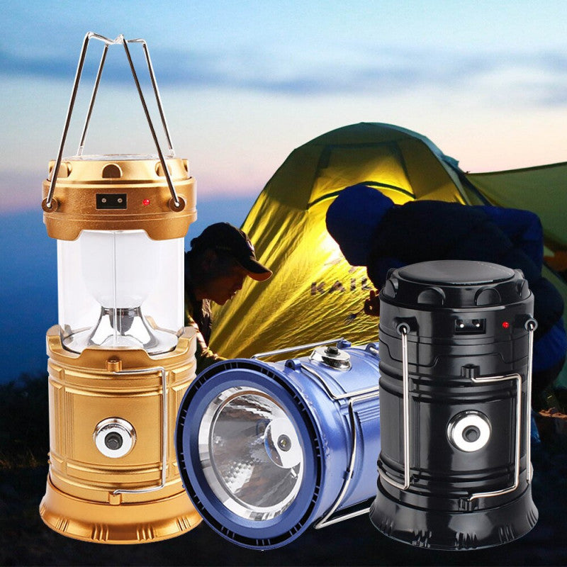 Dus solar pentru camping, PVC, reglabil, capacitate 20 litri + Lanterna tip felinar solar cu functie incarcare telefon CADOU