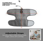 Genunchiera cu masaj și încălzire, Încărcare USB, Mărime Universală
