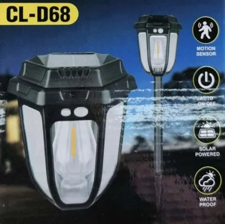 1+1 CADOU LAMPA SOLARA 2 IN 1 STIL RETRO CU TARUS