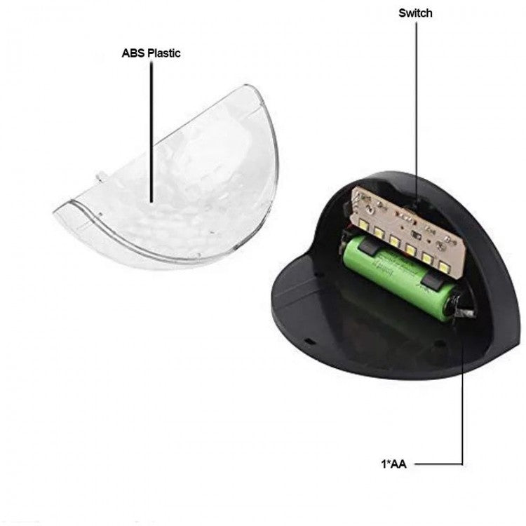 Set Lampi Solare LED de Perete cu Senzor Lumina