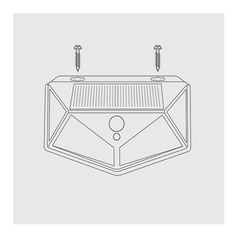 Set 10 x Lampa cu Incarcare Solara 100 LED