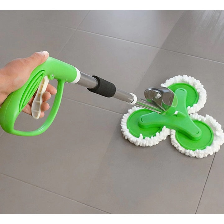 Mop triplu cu pulverizator, Spray Mop 600 ml