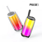 Boxa portabila cu lumini colorate, Bluetooth, PLUSE5