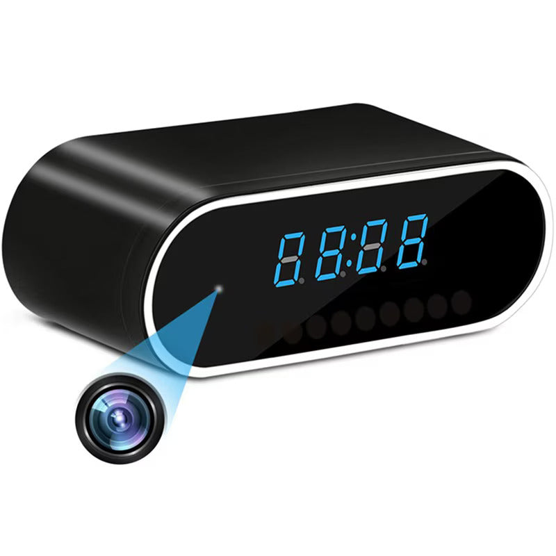 Ceas cu camera ascunsa audio-video, WiFi, HD, night vision + Card 32GB CADOU