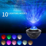 Proiector Amouhom, Lumini LED, Telecomanda, Bluethooth, Cablu USB