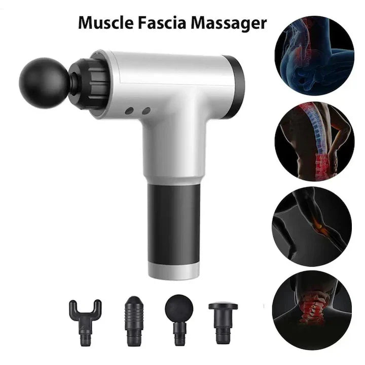 Aparat de Masaj Profesional Electric - Terapie Musculara Avansata cu Baterie Lithium-Ion