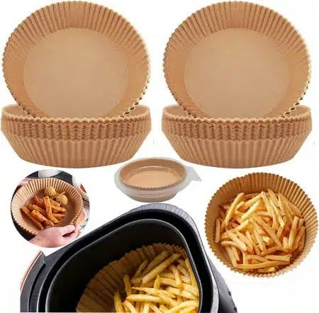 Set 100 + 100 CADOU Hartii de Copt pentru Friteuza