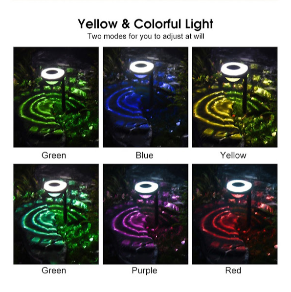 Lampa solara Smart RGB / Alb cald