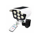 Set 2 x Lampa solara cu LED in forma de camera video