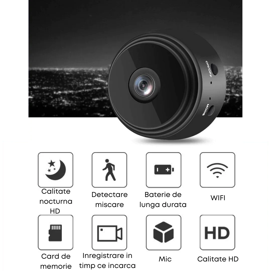 Camera Mini - Wifi, supraveghere live