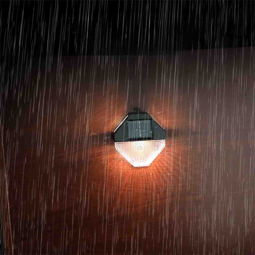 3+1 CADOU Lampa Solara de Perete, 3 LED, Reincarcabil, IP65