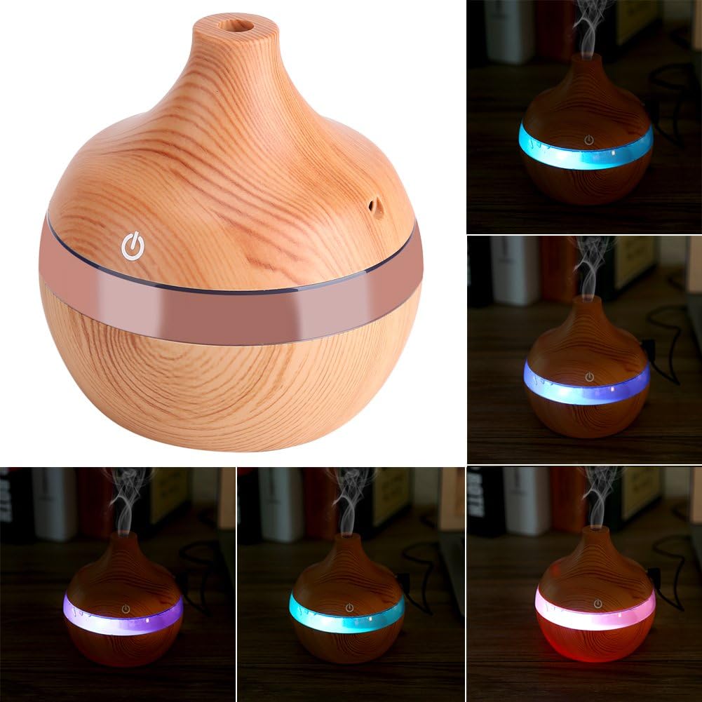 Umidificator aromaterapie pentru camera + CADOU 12 uleiuri esentiale pentru aromaterepie