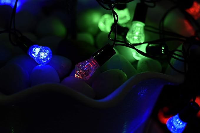 1+1 CADOU Instalatie de Craciun tip liniara, 5 m, 40 leduri SMD, Multicolora
