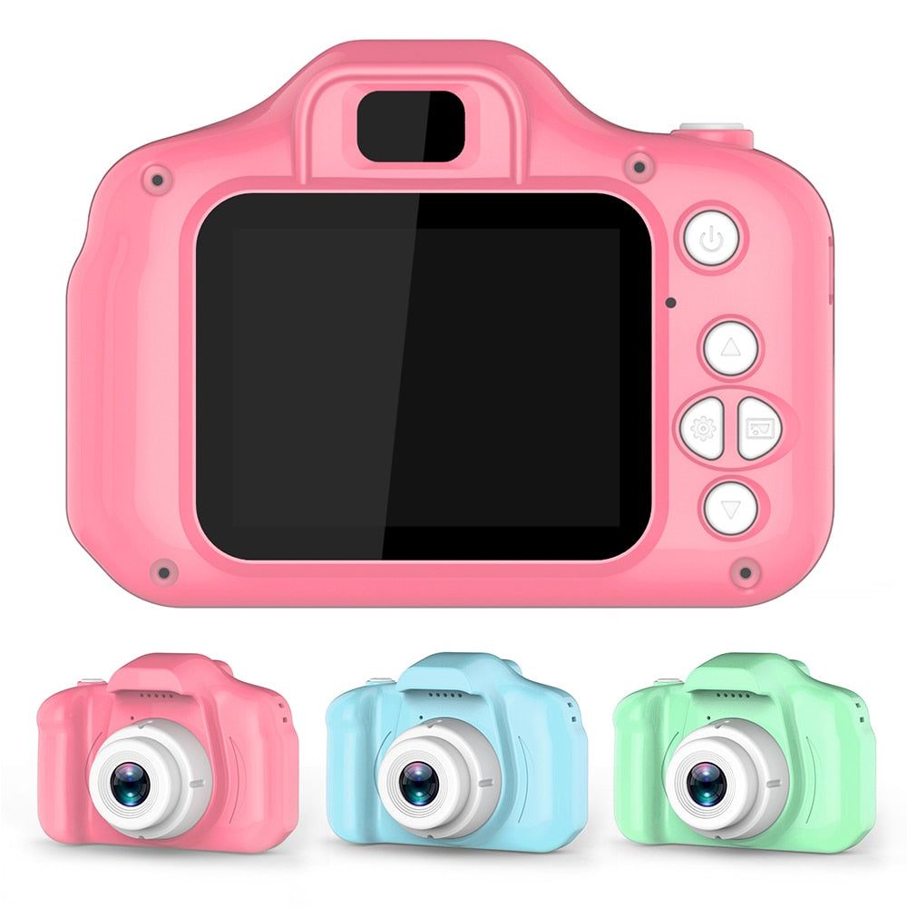 Camera Foto-Video Digitala pentru copii, camera 3 MP, ecran 2 inch