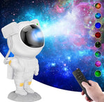 Lampa LED pentru copii cu proiector GALAXY Starry Sky astronaut