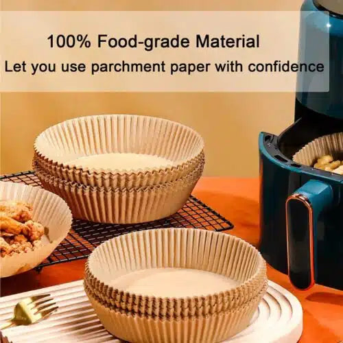 Set 100 + 100 CADOU Hartii de Copt pentru Friteuza