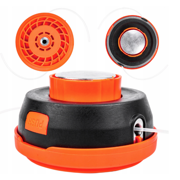 Cap tambur motocoasa buton metal, Universal