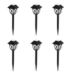 Set 6 x lampa solara felinar LED 43 cm