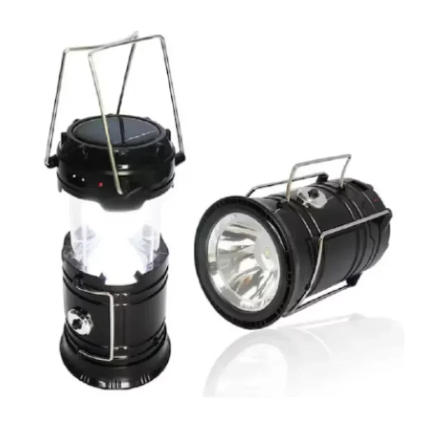 Pachet promotional pentru camping - Dus portabil de camping, Lanterna tip felinar solar, Aragaz portabil camping
