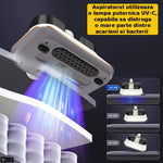 Aspirator Anti-Acarieni UV-C SIKS Cu Tehnologie Avansata, Filtrare HEPA