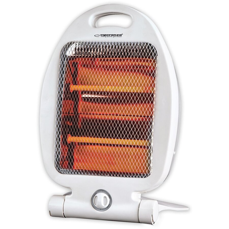 1+1 CADOU Radiator portabil cu 2 tuburi quartz, 2 trepte de incalzire, sistem protectie impotriva rasturnarii, 800W