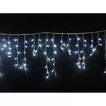 Instalatie cu incarcare solara 12 metri franjuri ,300 led diverse culori