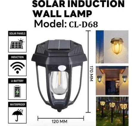 1+1 CADOU LAMPA SOLARA 2 IN 1 STIL RETRO CU TARUS