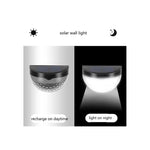 Set Lampi Solare LED de Perete cu Senzor Lumina