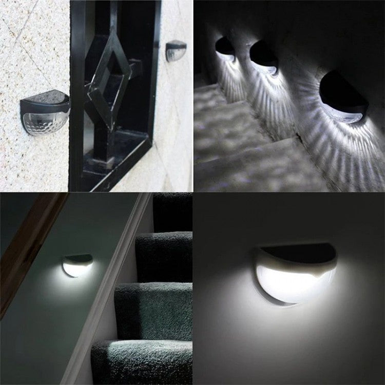 Set Lampi Solare LED de Perete cu Senzor Lumina
