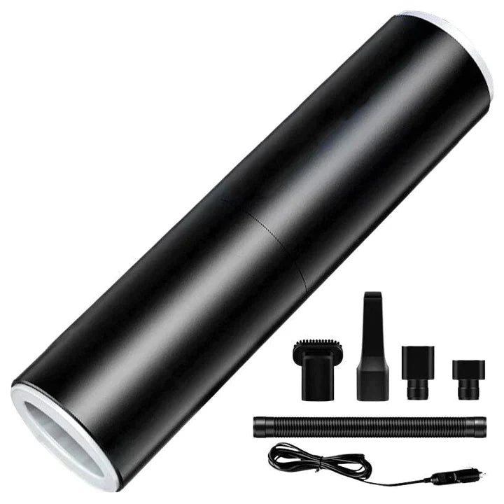 Aspirator Auto Portabil, cu Acesorii, 120 W, 7000 Pa, Negru