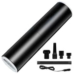 Aspirator Auto Portabil, cu Acesorii, 120 W, 7000 Pa, Negru