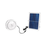 Plafoniera solara 100W Jortan, 108 LED, cu senzor de amurg incorporat si telecomanda + Lampa solara cu 100 LED CADOU