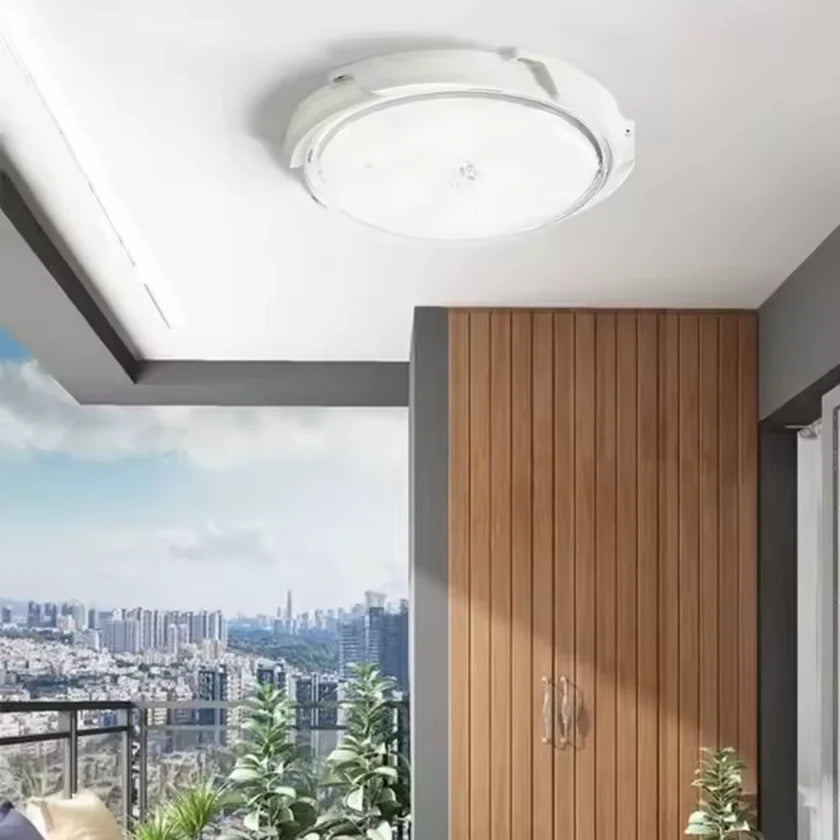 Plafoniera solara 60W Jortan, 74 LED, cu senzor de amurg incorporat si telecomanda + Lampa solara cu 100 LED CADOU